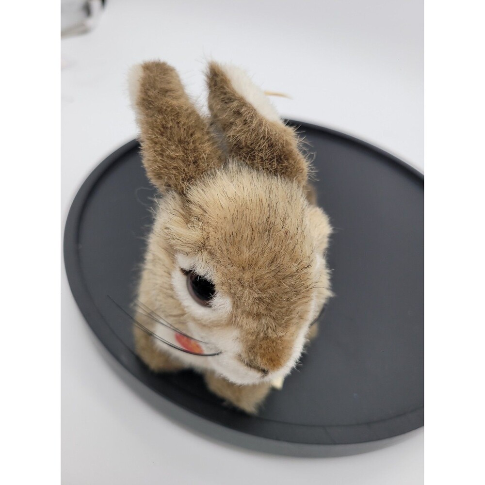 Steiff Knopf Im Ohr Dormili Hase 16 Rabbit 077708  Bunny New with Tags 6.5" Tall - Picture 4 of 9